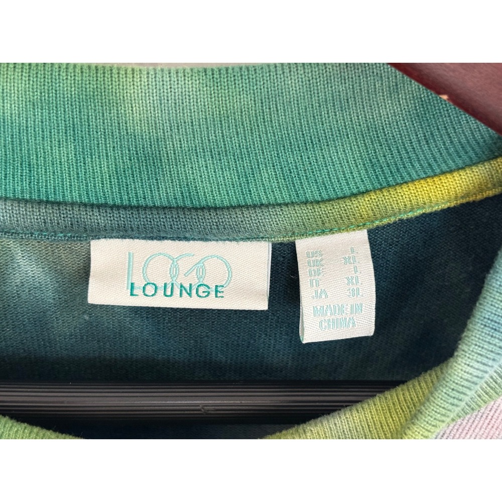 Logo Lounge Womens Tie Dye Pull Over Super Soft Size Large - Picture 3 of 6